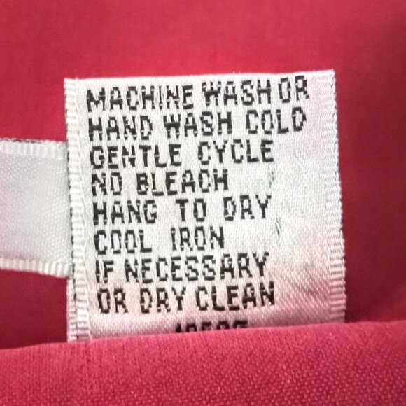 Rafaella Red Silk Long Sleeve Jacket - Picture 4 of 4